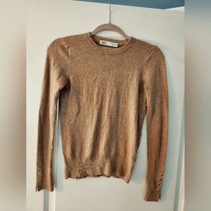 Zara brown sweater. Size Small